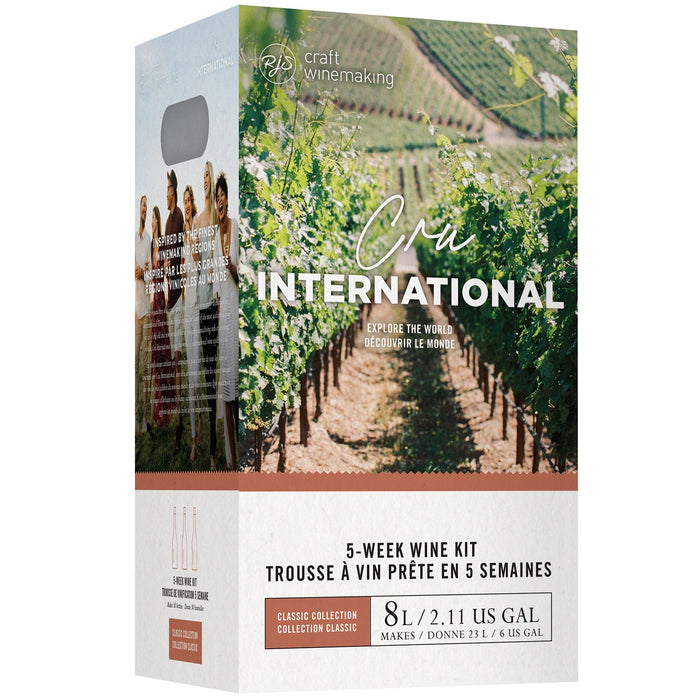 California Zinfandel Wine Kit - RJS Cru International box