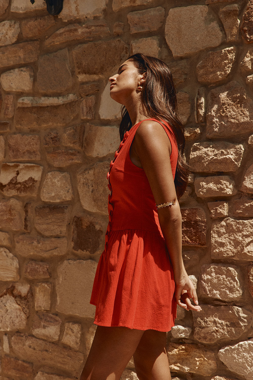 Alfresco Dress - Red