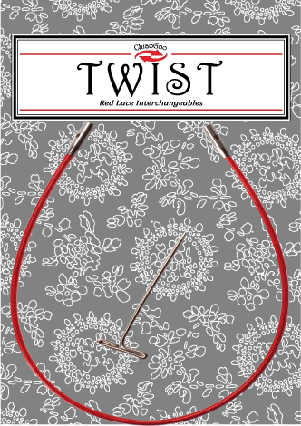 ChiaoGoo Twist Small Red Cable for Red Lace Interchangeable Needles