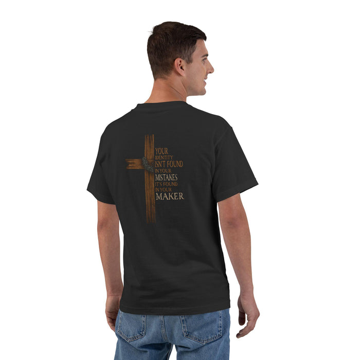 Christian Cross T-Shirt: Redeem Your Identity Graphic Tee