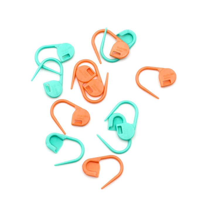 Clover locking stitch markers