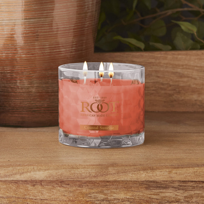 Coastal Sunrise 3 Wick Honeycomb