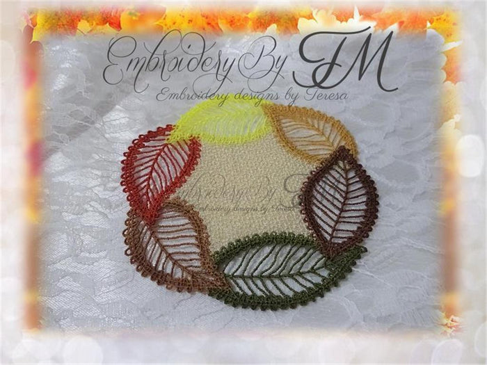 Coaster leaves / two sizes