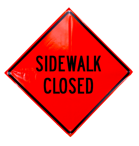 Sidewalk Closed