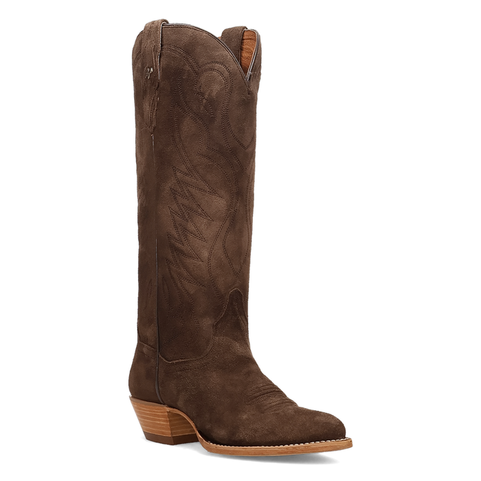 Dan Post Ladies Boot - Neon Prairie Suede