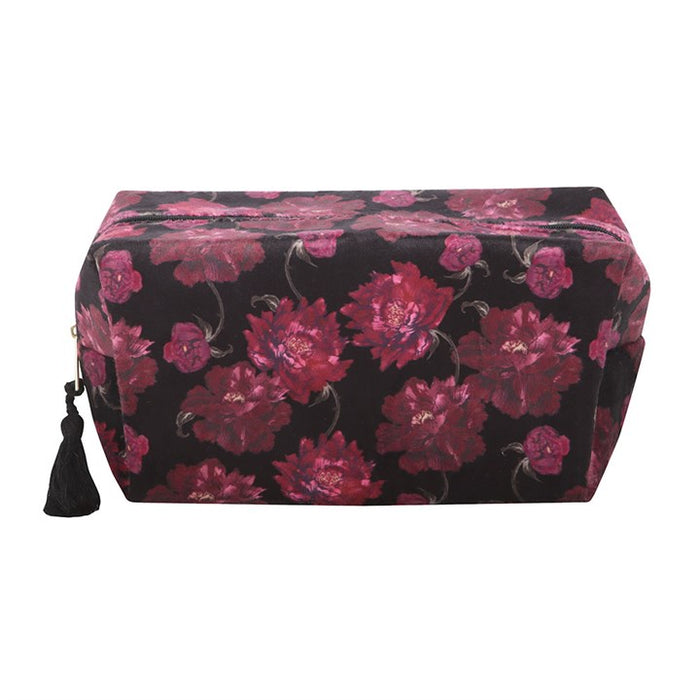 Dark Romance Floral Print Makeup Bag 🇬🇧
