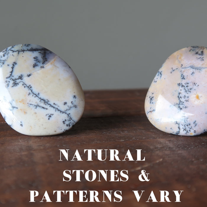 two jasper dendrite rings to show natural stones and patterns vary