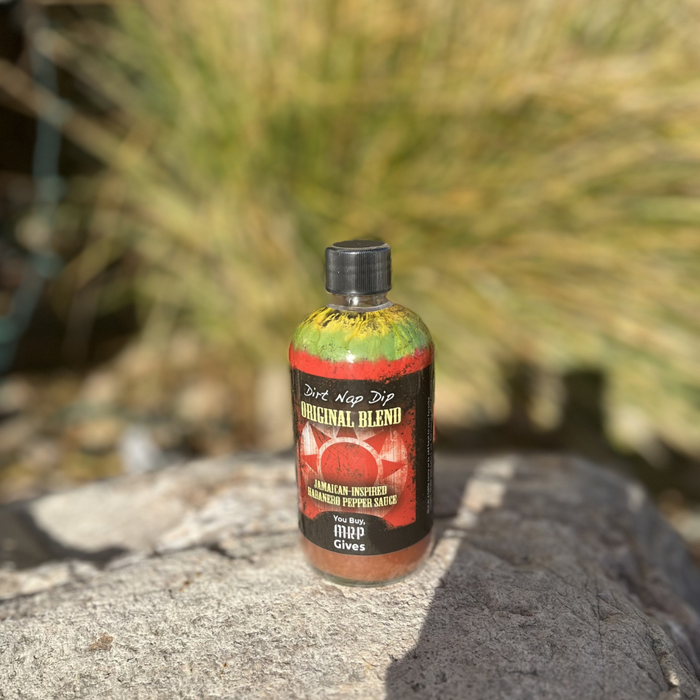 Dirt Nap Dip Original Blend Hot Sauce | 8 oz | Mystic Rhoads Productions