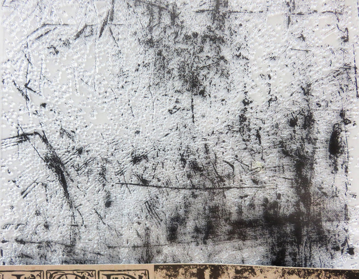 Iron Orchid Designs Distress Decor Stamp Closeup View