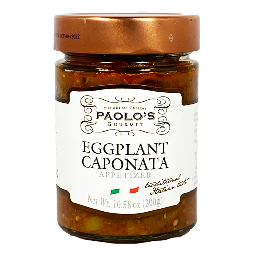 Eggplant Caponata 298g (Paolo's) - MezeHub