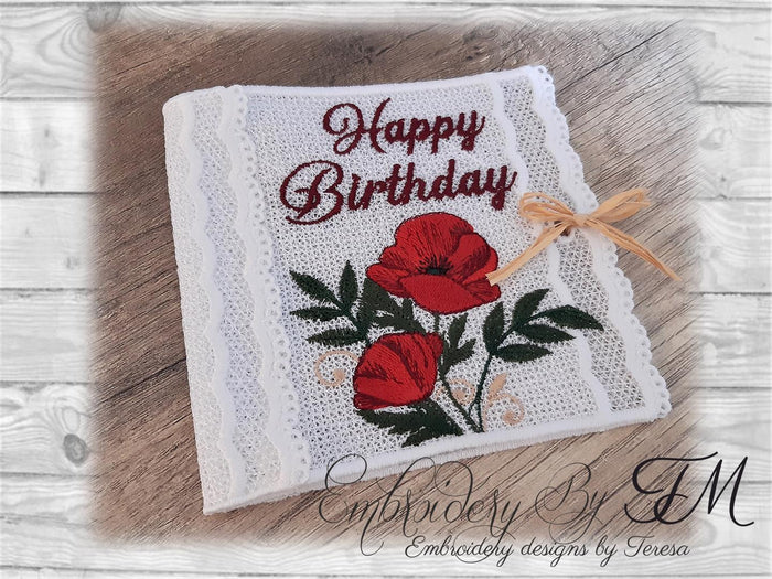 Envelope  Happy Birthday  / two sizes