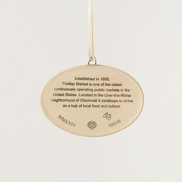 Findlay Market Ornament, Stone