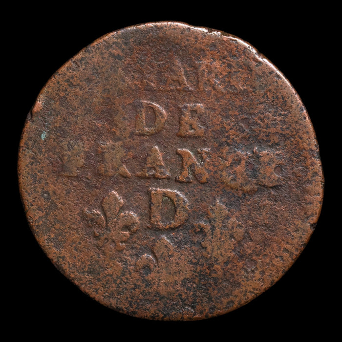 France, King Louis XIV, 1 Liard - 1656 CE - France