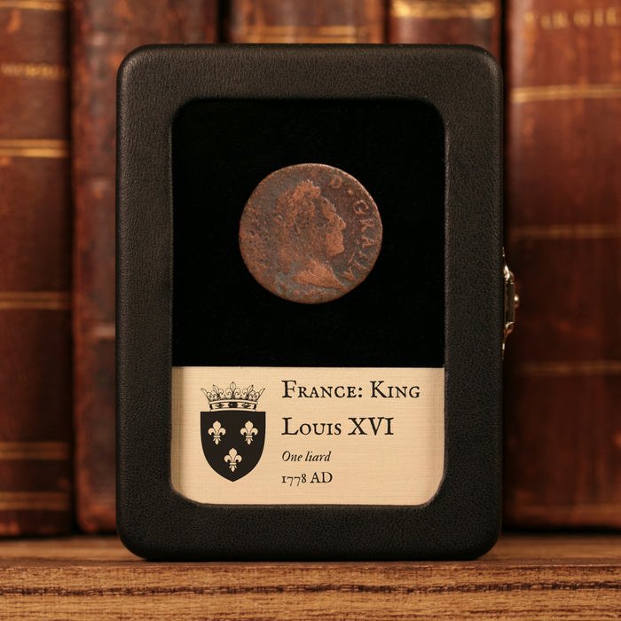 France, King Louis XVI, 1 Liard - 1778 CE - France