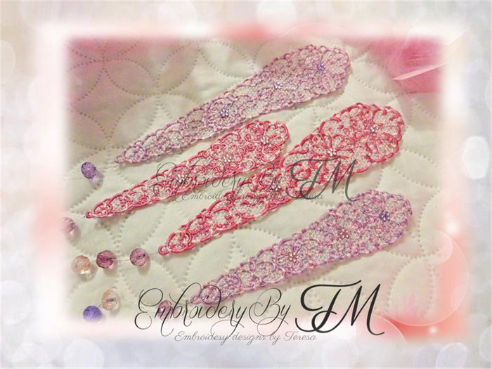 FSL bookmark /5x7 hoop and 4x4 hoop/ two sizes