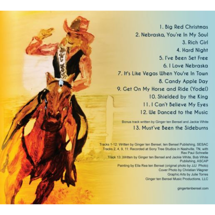 Ginger ten Bensel CD by Ginger ten Bensel