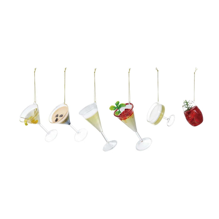 Glass Cocktail Ornament