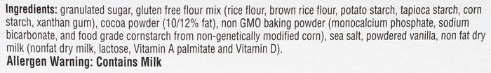 Heartland Gourmet Gluten Free Chocolate Brownie Mix Ingredients