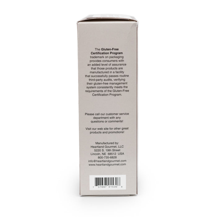 Heartland Gourmet Gluten Free Double Chocolate Cookie Mix Side