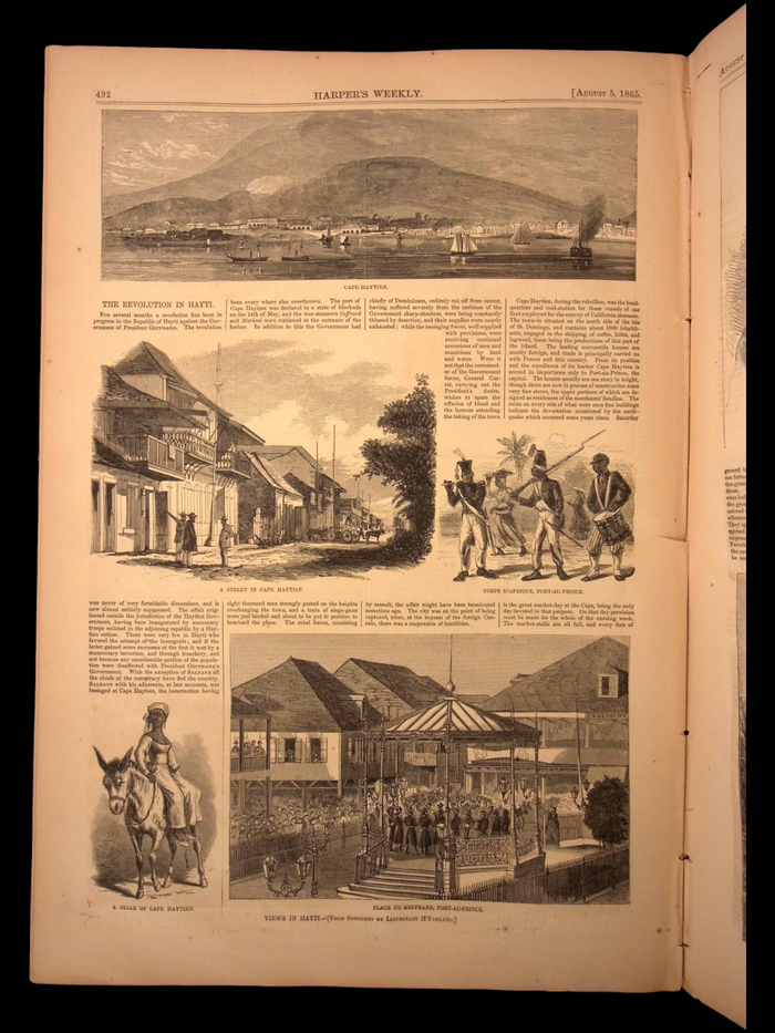 Harper's Weekly (From Bound Archival Volume) — Aug. 5th, 1865