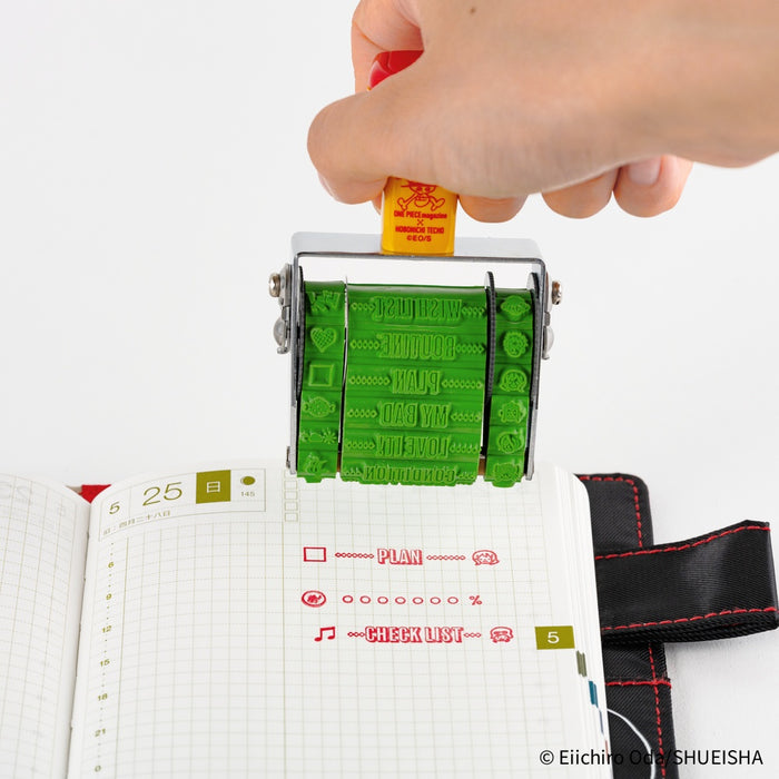 Hobonichi Sanby x Hobonichi Rotating Stamp for the Techo - One Piece