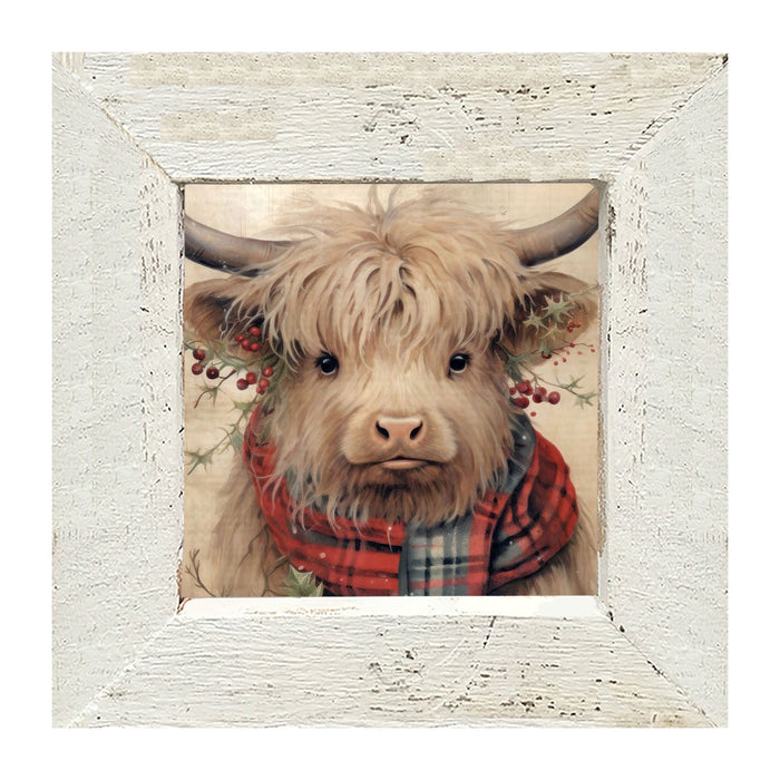 Holly Cow - Framed art