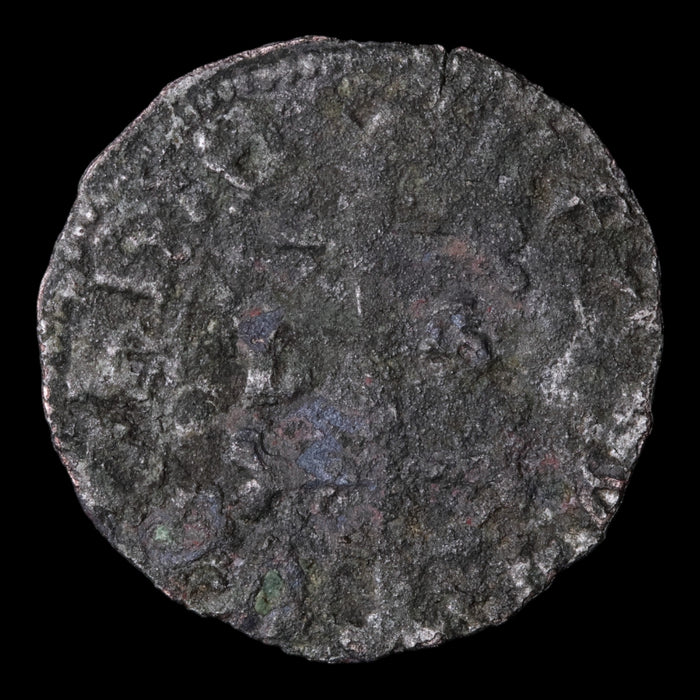 Hungary, King Matthias Corvinus, AR 1 Denier - 1467 CE - Hungary