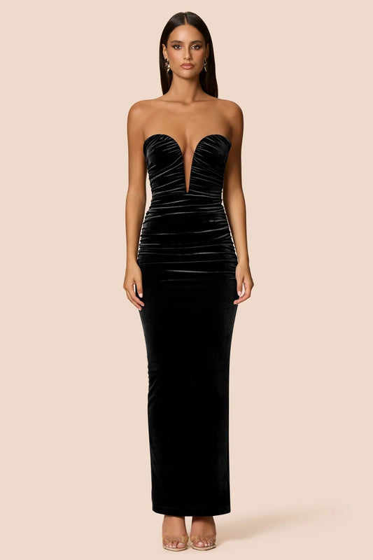 Nookie Nina Gown -  Black