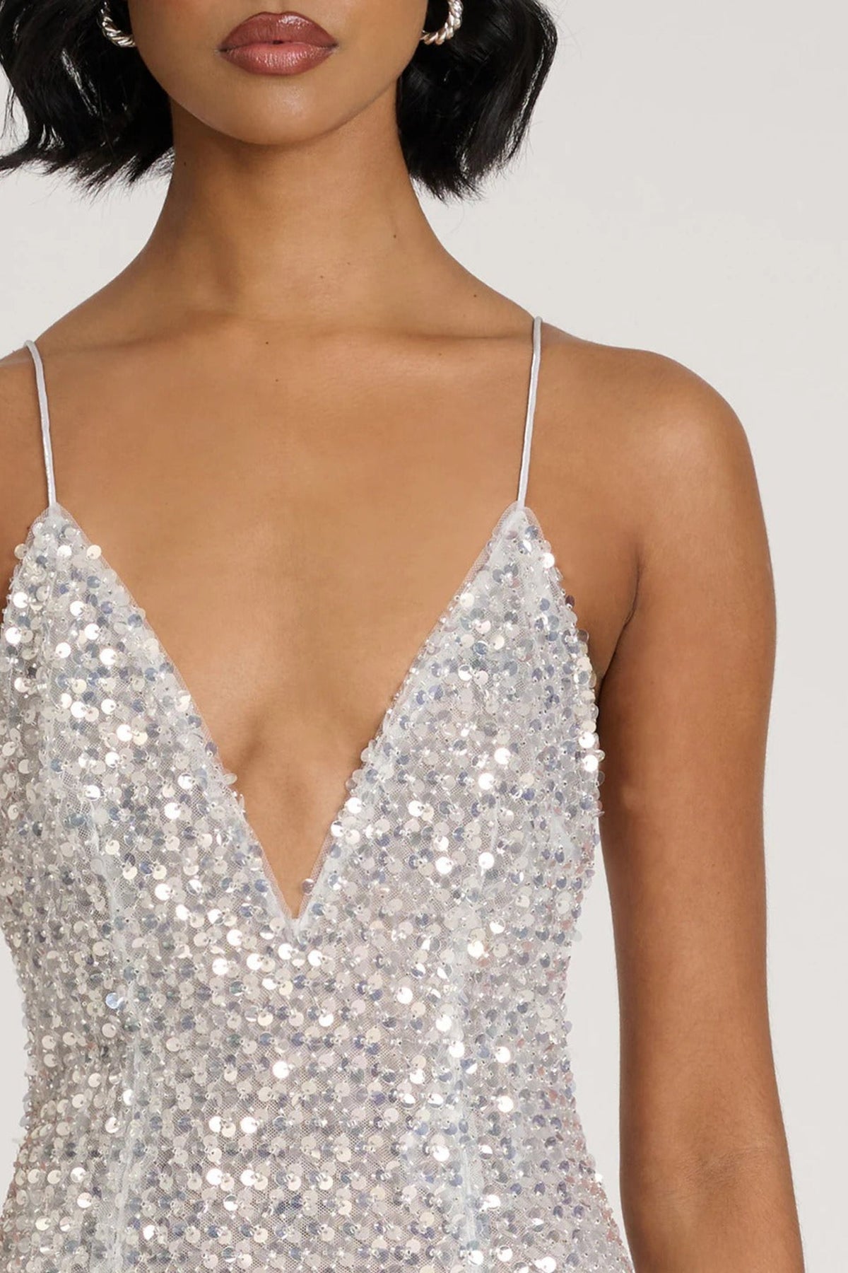 Mevia Gown - Silver