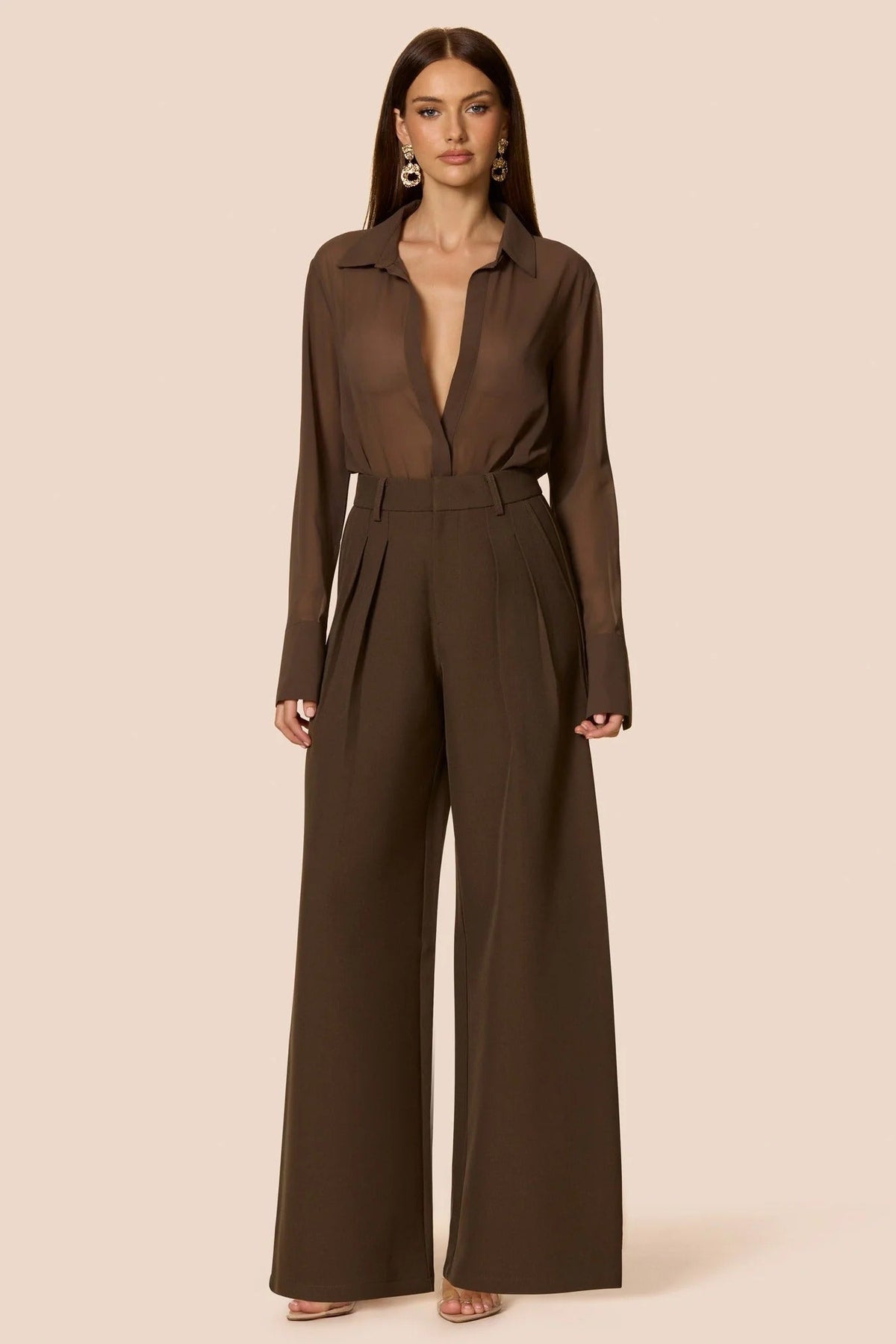 Nookie Monde Pants - Chocolate