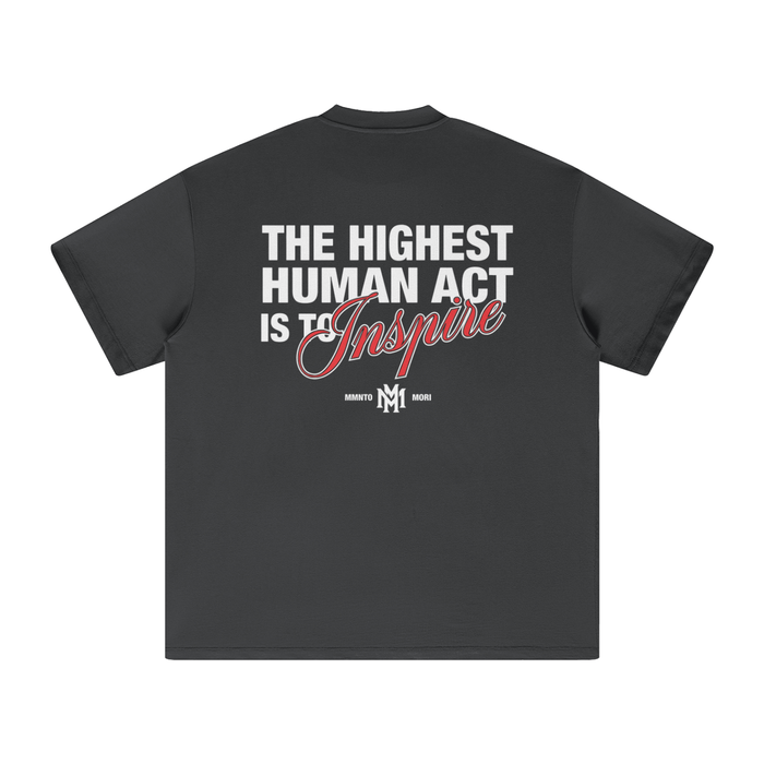 "INSPIRE" Heavyweight T-Shirt - Memento Mori Clothing