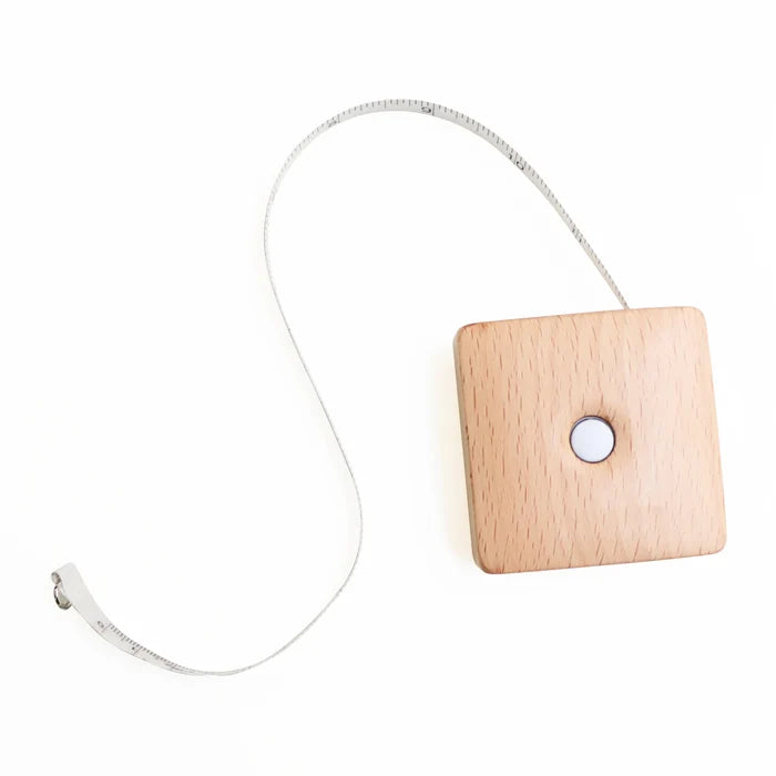 KnitPro Beech Wood Retractable Tape Measure