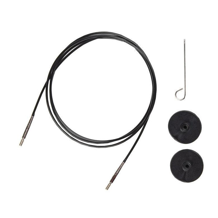 Lykke Black Interchageable Swivel Cord [3.5" IC tips]