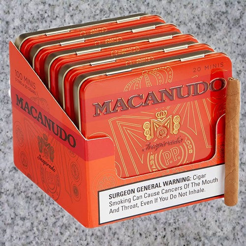 Macanudo: Inspirado Orange Mini (Cigarillo) Tin of 20 - 4Noggins.com