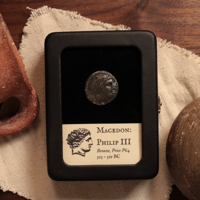 Macedon, King Philip III, Bronze Issue, Apollo & Horse - 323 to 319 BCE - Greek World