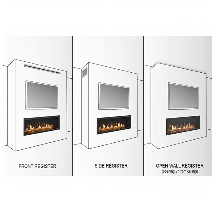 Majestic 42" Passive Heat Management Vent Trim Kit for Front Discharge PH-FRTTRIM-42