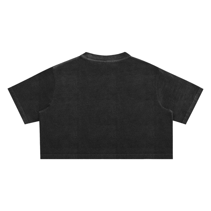 Memento Logo Crop Top - Memento Mori Clothing