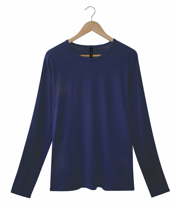 Men's Silkspun Long Sleeved Crew