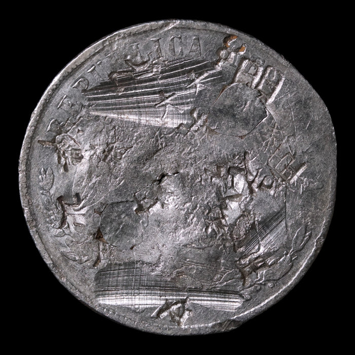 Mexico, AR 8 Reales with Chinese Chop Marks, "Piece of Eight" - 1876 CE - Mexico