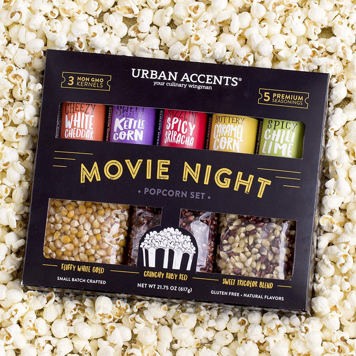 Movie Night Popcorn Set