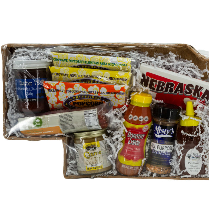 Nebraska Pride Gift Basket | Shipping Included | From Nebraska Gift Shop