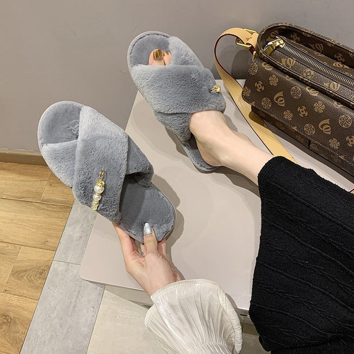 New Cross Cotton Slippers Home 🇨🇳