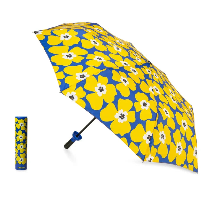 Nikki On Blue Bottle Umbrella