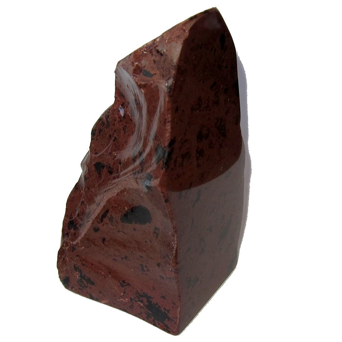 Obsidian Mahogany Polished Stone Shiny Gazing Visionary