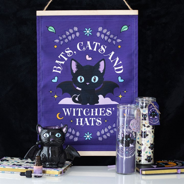 Of Whiskers and Wings Lavender Tube Candle 🇬🇧