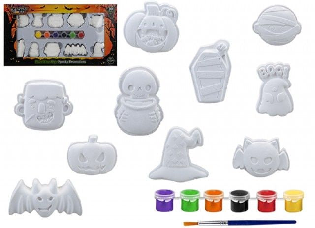 Paint Your Own Halloween Decorations 🇬🇧