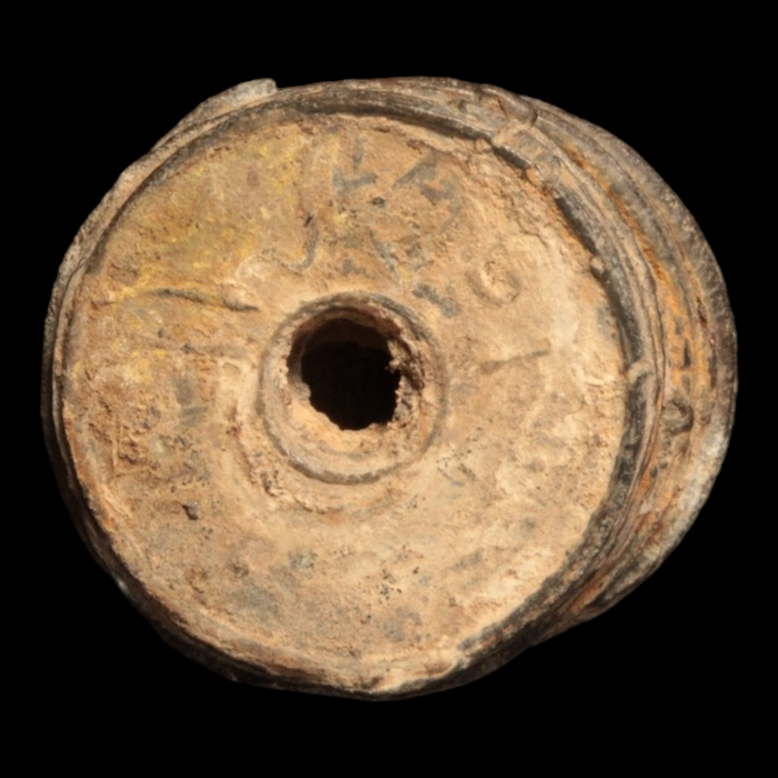 Palembang Pitis, Fused Stack of Coins - c. 1700 to 1800 CE - Indonesia & Malaysia