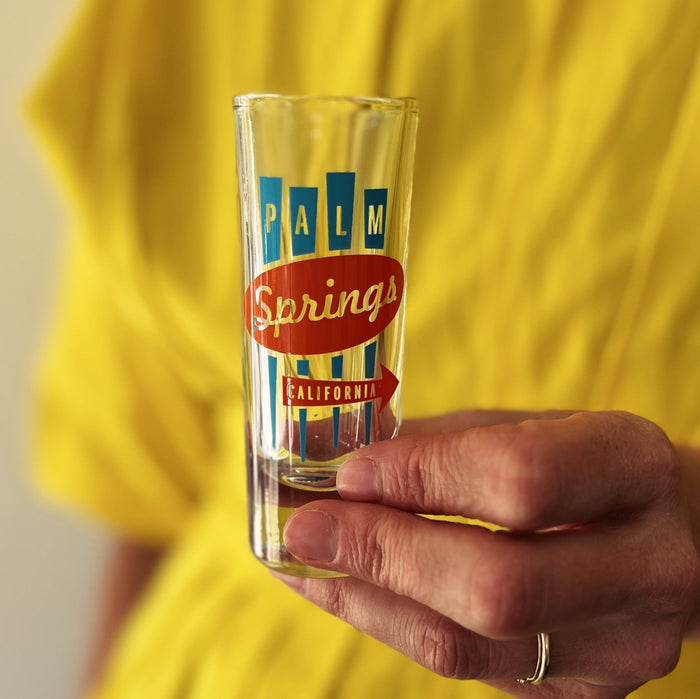Palm Springs Shot Glass - Multicolored (Set of 4) - Destination PSP