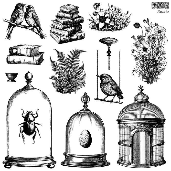 Pastiche Decor Stamp by Iron Orchid Design, IOD