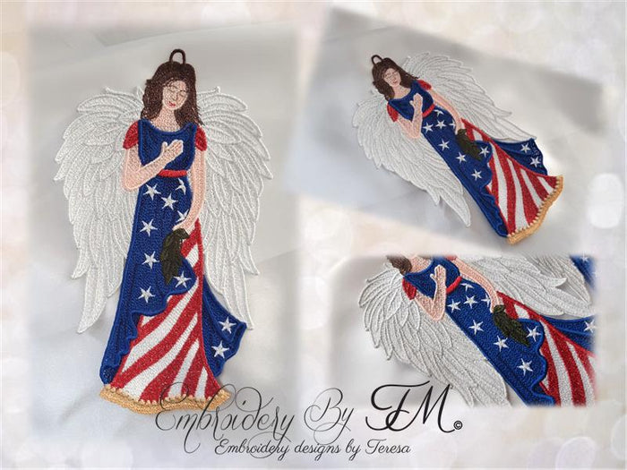 Patriotic angel / two sizes